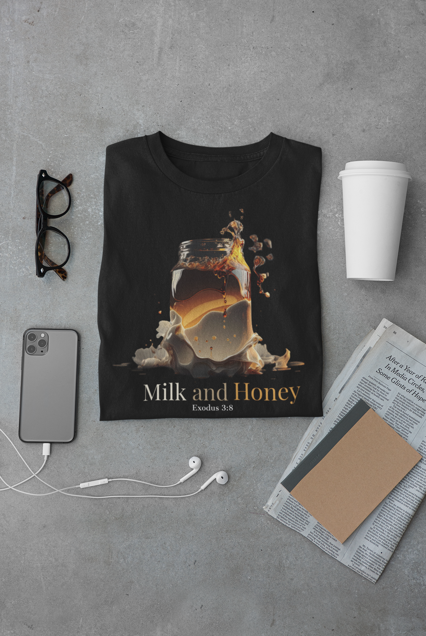 Milk and Honey t-shirt