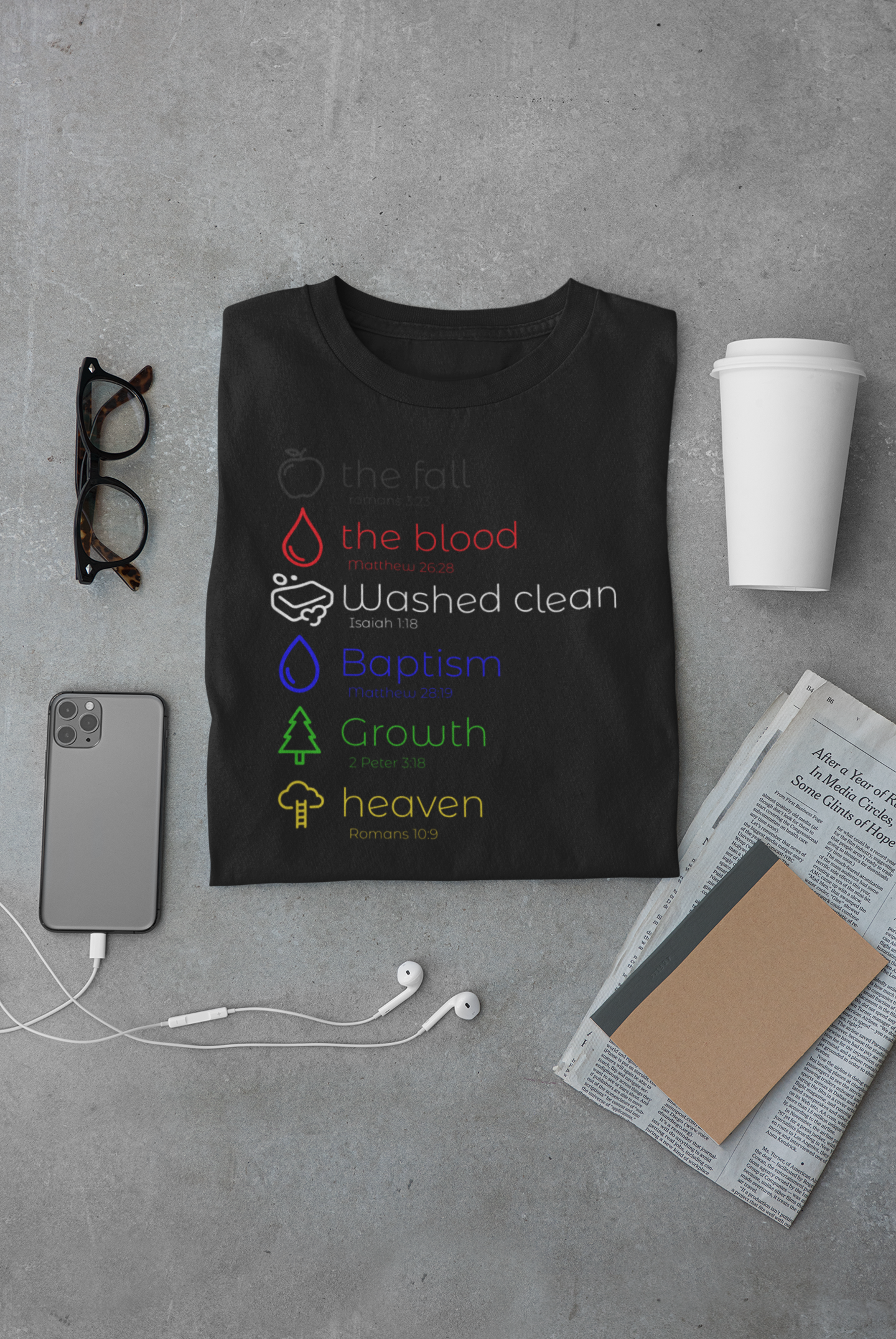Steps to Salvation t-shirt