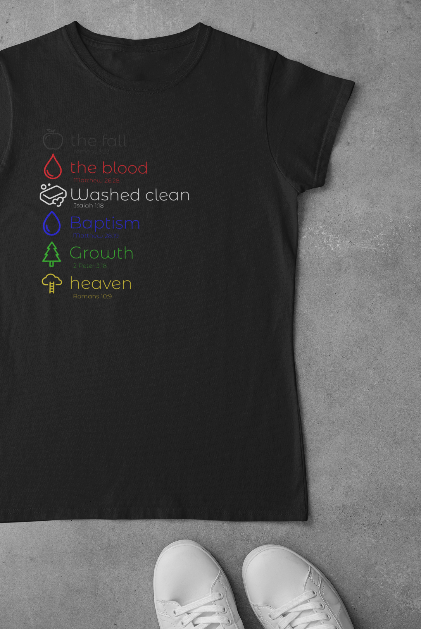 Steps to Salvation t-shirt