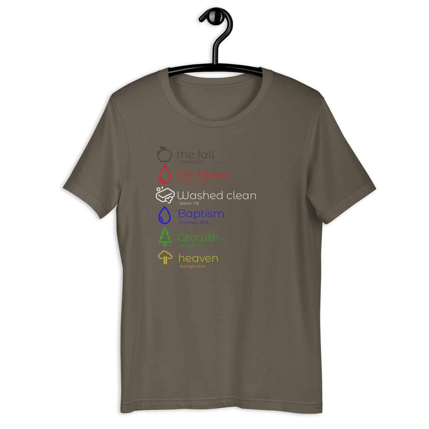 Steps to Salvation t-shirt